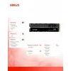 SSD disk Lexar NM620 1 TB NVMe M.2 2280, 3300/3000 MB/s