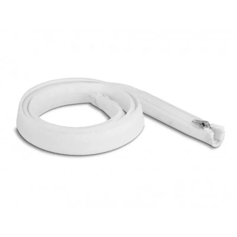 Opletená hadica DeLOCK 20821 1 m x 20 mm biela