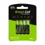Nabíjateľná batéria Green Cell GR03 AAA NiMH 1,2 V 950 mAh – balenie 4 ks, blister