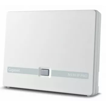 Gigaset N530 IP PRO + S700H PRO DECT telefón identifikácia volajúceho antracit
