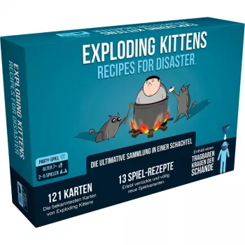 Exploding Kittens - Recipes for Disaster, kartová hra