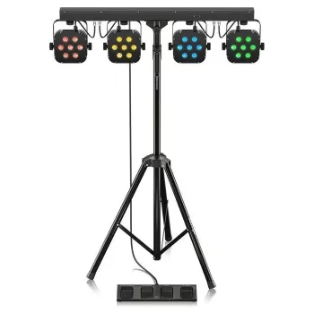 Behringer STAGE TRI LED BUNDLE ST1 sada 4x LED PAR s ovládačom + stojan