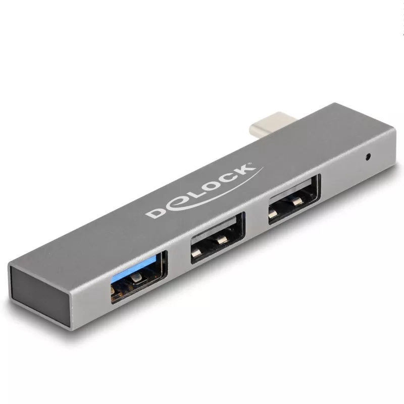 DeLOCK 3 port tenký USB hub USB Type-C 10 Gbps 2 x USB 2.0