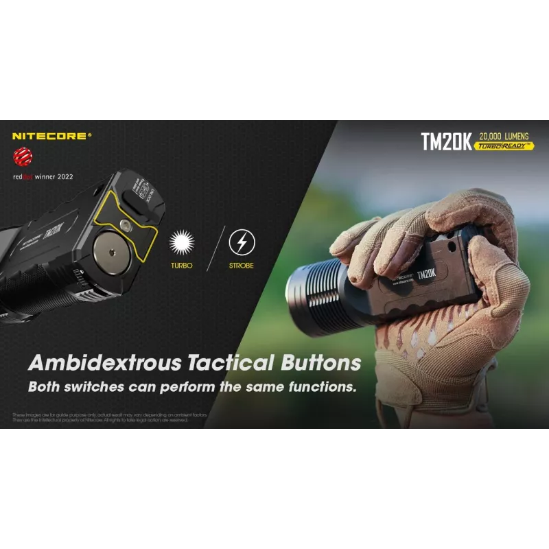 Baterka Tiny Monster SERIES/20000 lúmenov TM20K Nitecore