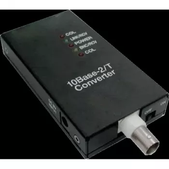 Mediálny konvertor ALLNET ALL0500v3 pre 10BASE-T (RJ45) na 10BASE-2 (BNC)