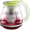 Sklenená kanvica Lamart LT7028 zelená transparentná 13 cm priemer 155 mm výška