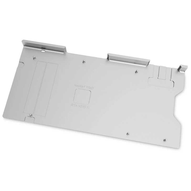 Backplate EK Water Blocks hliník sivá