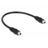 Audio kábel 3,5mm DeLOCK 85115 0,25m čierny