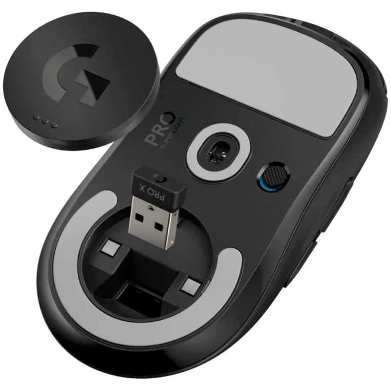 LOGITECH G PRO X SUPERLIGHT 2c kompaktná bezdrôtová herná myš – čierna – 2,4 GHz – EER2-933