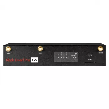 Securepoint Black Dwarf Pro G5 VPN as a Service hardvérový firewall desktop 2,83 Gbit/s