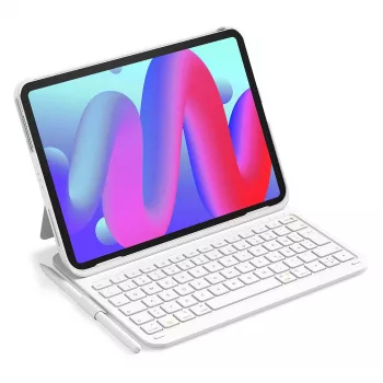 Obal folio s klávesnicou Inateck BK2007 pre iPad Air 11 palcov (27,9 cm) – Bluetooth, QWERTZ, 250 mAh batéria