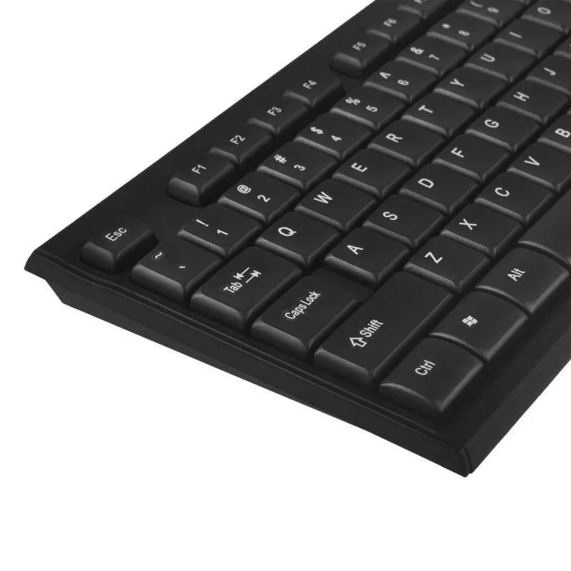 NanoRS bezdrôtová klávesnica a myš combo s ergonomickým dizajnom – RS580 pre plynulé a efektívne používanie