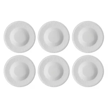 Polievkový tanier LA PORCELLANA BIANCA Bosco White 23 cm balenie 6 ks