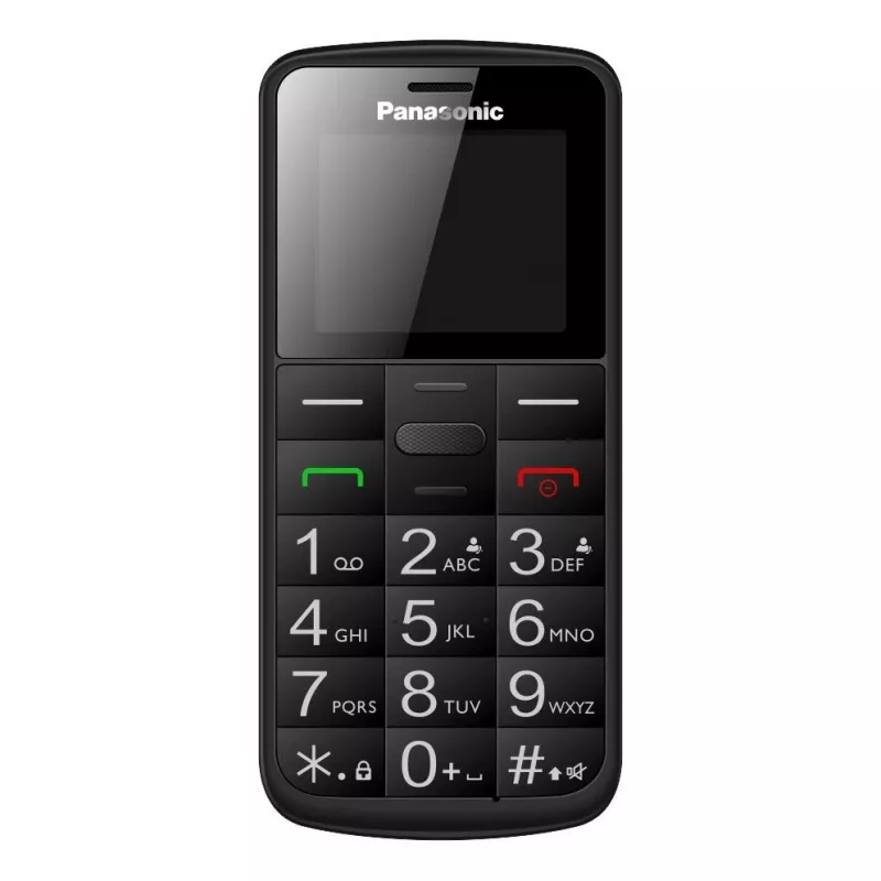 Mobilný telefón pre seniorov KX-TU110 čierny