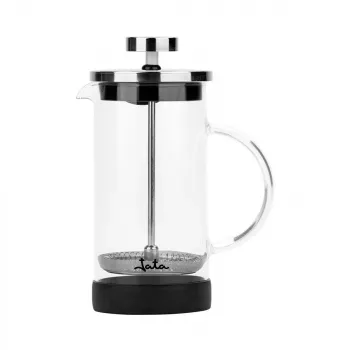 French press Jata HCAF1135 manuálny kávovar 0,35 l čierny transparentný bez BPA