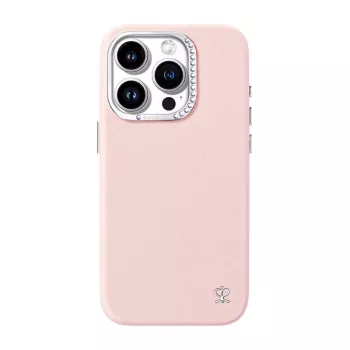 Ochranné puzdro Joyroom PN-15F1 pre iPhone 15 Pro Max, ružová, štíhle, presne padnúce ochranné puzdro