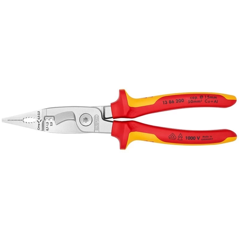 Knipex 13 86 200 kliešte ploché okrúhle