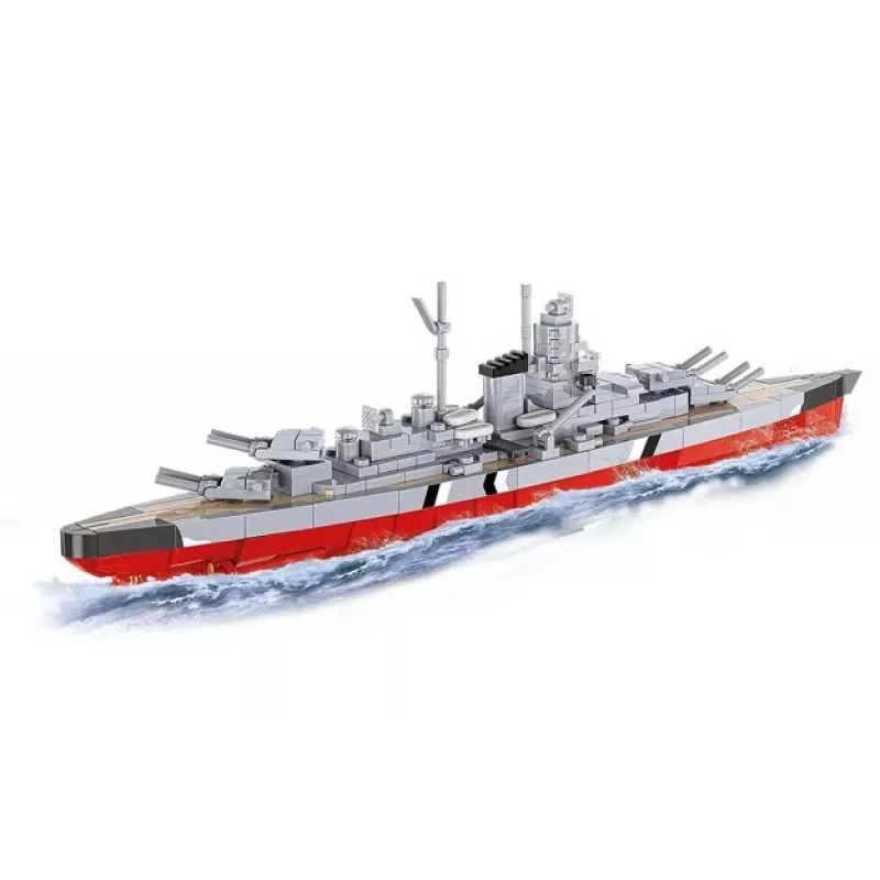 Stavebnica Cobi bojová loď Bismarck model, 590 dielov