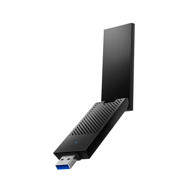 USB Type-A Wi‑Fi 6E adaptér Cudy WU5400, dualband 2x2, 2402 Mbit/s, čierny