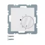 Otočný termostat Berker 20268989, biela, AC 250 V, 50–60 Hz
