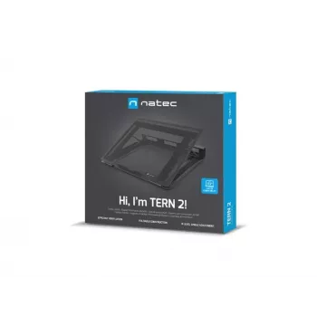 NATEC NPL-2271 stojan na notebook čierny 43,9 cm (17,3 palcov)