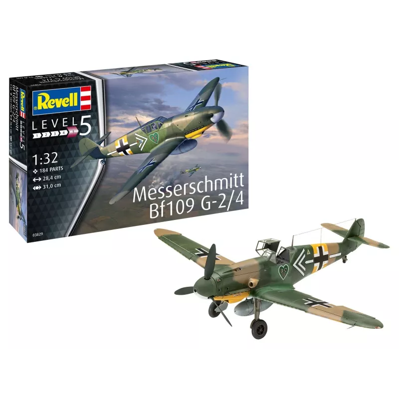 Plastový model Messerschmitt BF 109G-2/4 1/32