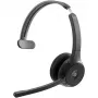 721 Wireless Single ON-EAR Headset USB-A BUNDLE-CARBON čierna