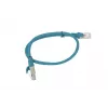 Lanberg PCU5-10CC-0050-B sieťový kábel RJ45 Cat5e U/UTP, 0,5 m, modrý