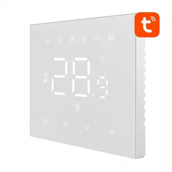 Inteligentný termostat Avatto WT410-BH-3A-W WiFi pre plynové kotly, programovateľný, Wi‑Fi konektivita