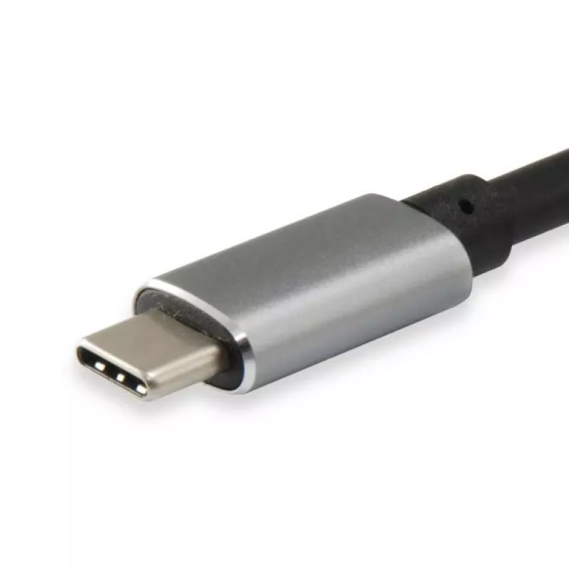 Equip 133464 adaptér MST USB-C na 2x HDMI (zásuvka), USB 3.2 Gen 1, 4096x2160 @30 Hz, 15 cm