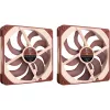 Noctua NF-A14x25 G2 PWM Sx2 PP 140 mm sada dvoch ventilátorov
