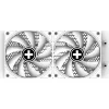 All-in-One kvapalinový chladič XILENCE Performance A+ XC974 — 240 mm radiátor, 300 W TDP, biely, ARGB