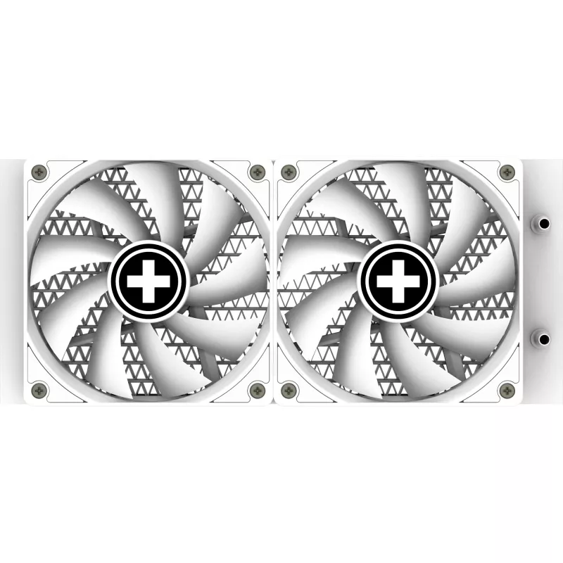All-in-One kvapalinový chladič XILENCE Performance A+ XC974 — 240 mm radiátor, 300 W TDP, biely, ARGB