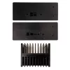 Akasa Turing ABX UCFF Bezventilátorová skriňa pre AMD Mini PC (Gigabyte BRIX 4000U), hliník, čierna