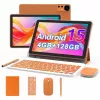 EXTRALINK TABLET CP31 WiFi ANDROID 15.0, 10.1”, 128GB, kamera 2MP+8MP ORANŽOVÁ