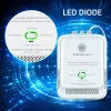 Senzor úniku plynu QOLTEC 52652 — detektor propán/bután (LPG), alarm 85 dB, LED indikátor