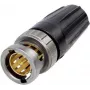 Neutrik NBNC75BDD6X spájka drôtu BNC hliník - čierna (NBNC75BDD6X)