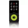 MP3 prehrávač Lenco Xemio-860GN 8 GB čierny/limetkovozelený LCD 18h prehrávanie