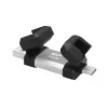 USB kľúč Silicon Power 256 GB USB Type-A / USB Type-C, USB 3.2 Gen 1, hliníkové gumené viečko