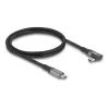 USB kábel DeLOCK 81131 1 m USB-C čierny 40 Gbit/s