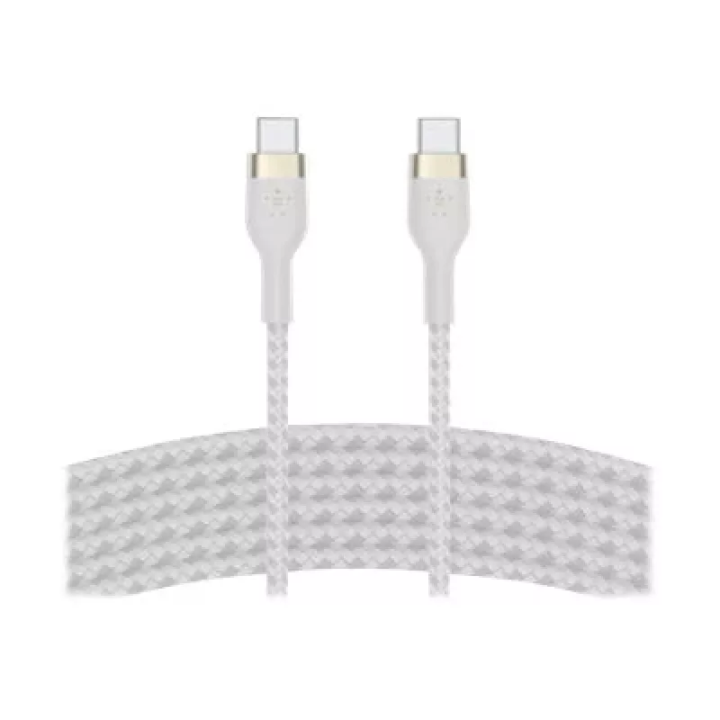 Belkin BOOSTCHARGE PRO Flex USB kábel 3 m USB 2.0 USB C biely (CAB011BT3MWH)