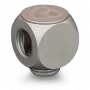 Thermal Grizzly DeltaMate Rotary T – konektor vodného chladenia, nikel matný, 1 ks (TG-DM-FIT-0204)