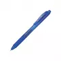 Pentel Energel X - Zasúvacia gélová ceruzka - modrá - modrá - transparentná - plast - guma - guma - obojručná