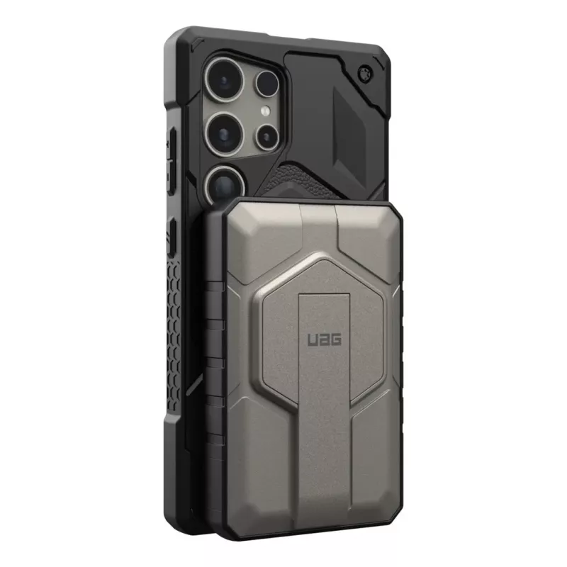 Urban Armor Gear 9B4411114036 powerbanka 10000 mAh bezdrôtové nabíjanie čierna, Titanium
