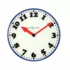 NeXtime nástenné hodiny 8151 Boy, Ø43 cm, biele/modré/čierne/červené