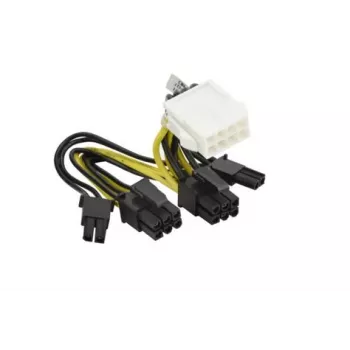0,05 m 8-polový na 2x 6+2-polový GPU kábel G291-281 CBL-PWEX-1040