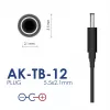 Akyga AK-TB-12 univerzálny napájací zdroj, 12 V, 3 A, 36 W, 5,5 x 2,1 mm, 1,4 m