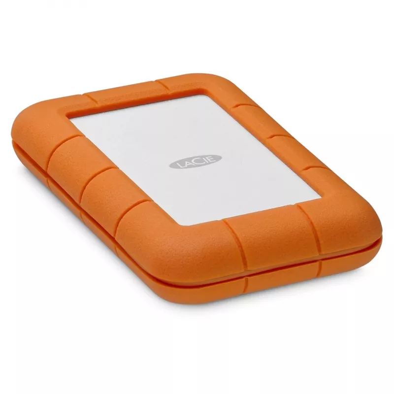 LaCie Rugged USB-C externý pevný disk 5 TB USB Type-C 3.2 Gen 1 (3.1 Gen 1) sivý žltý