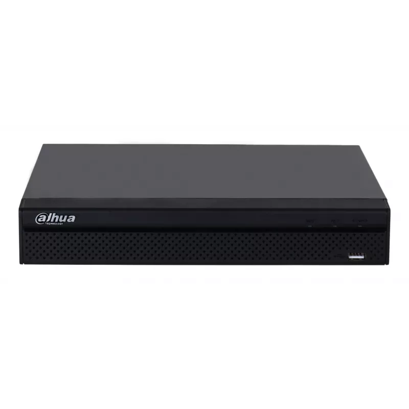 Sieťový videorekordér DAHUA Lite NVR2108HS-8P-4KS3 — 8-kanálový, 4K max, SATA HDD, 1U, PoE