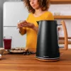 Cecotec ThermoSense 400 elektrická kanvica, 1,7 l, 3000 W, Black Woody
